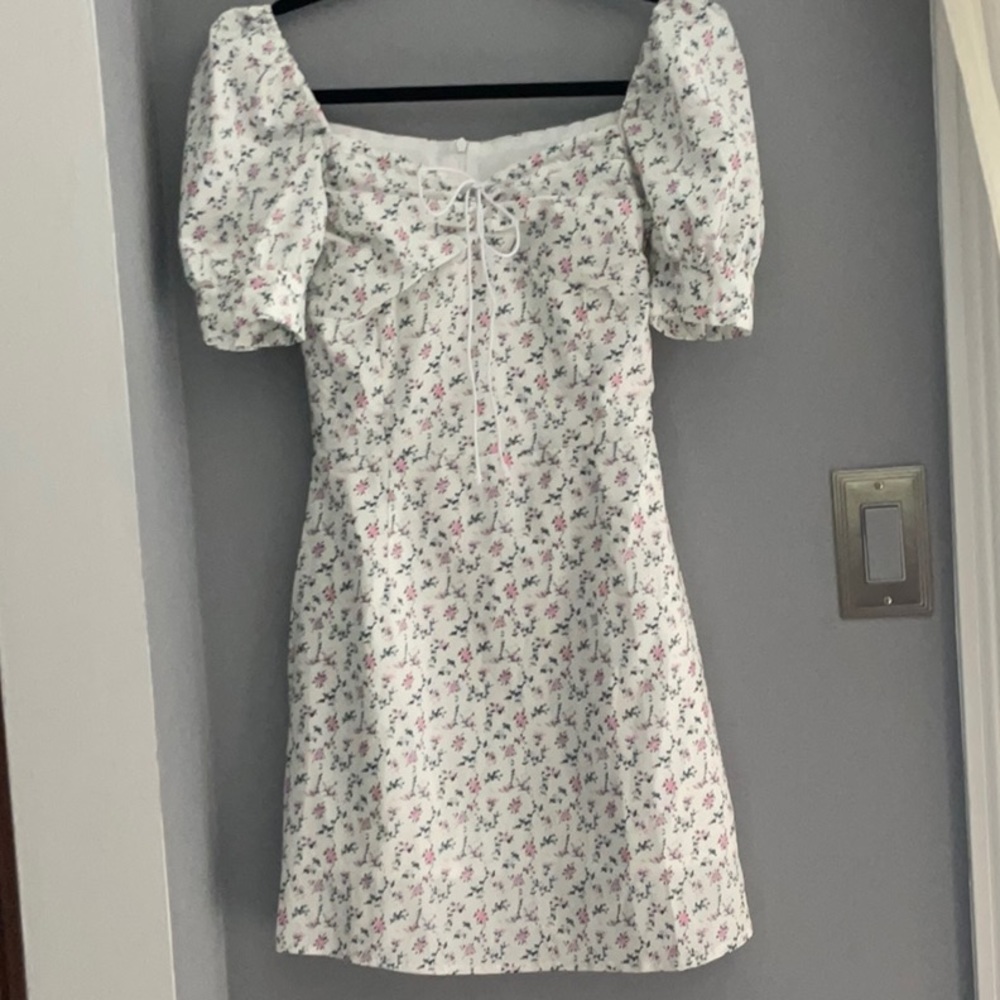 NWOT Silky Dress Fully Lined Sz S